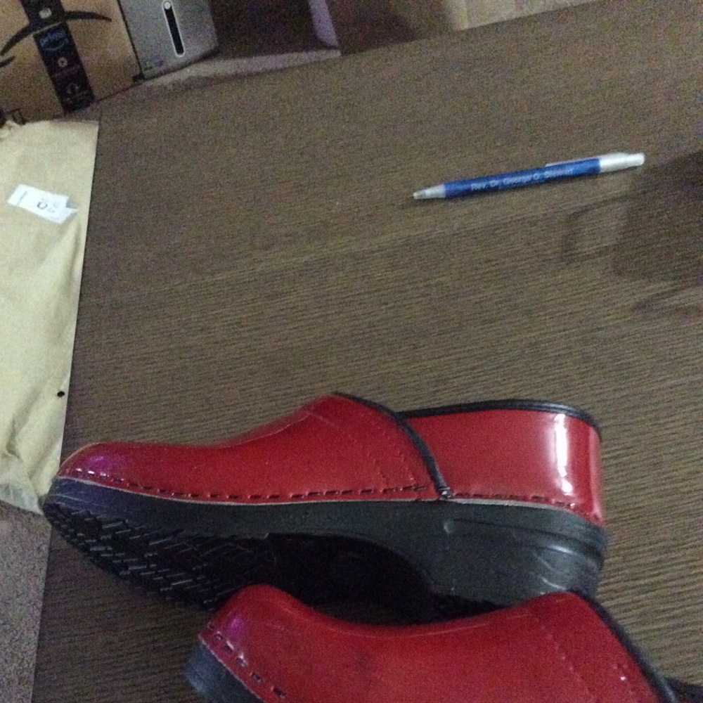 Bjork Red Women Clogs - Picture 7 of 8